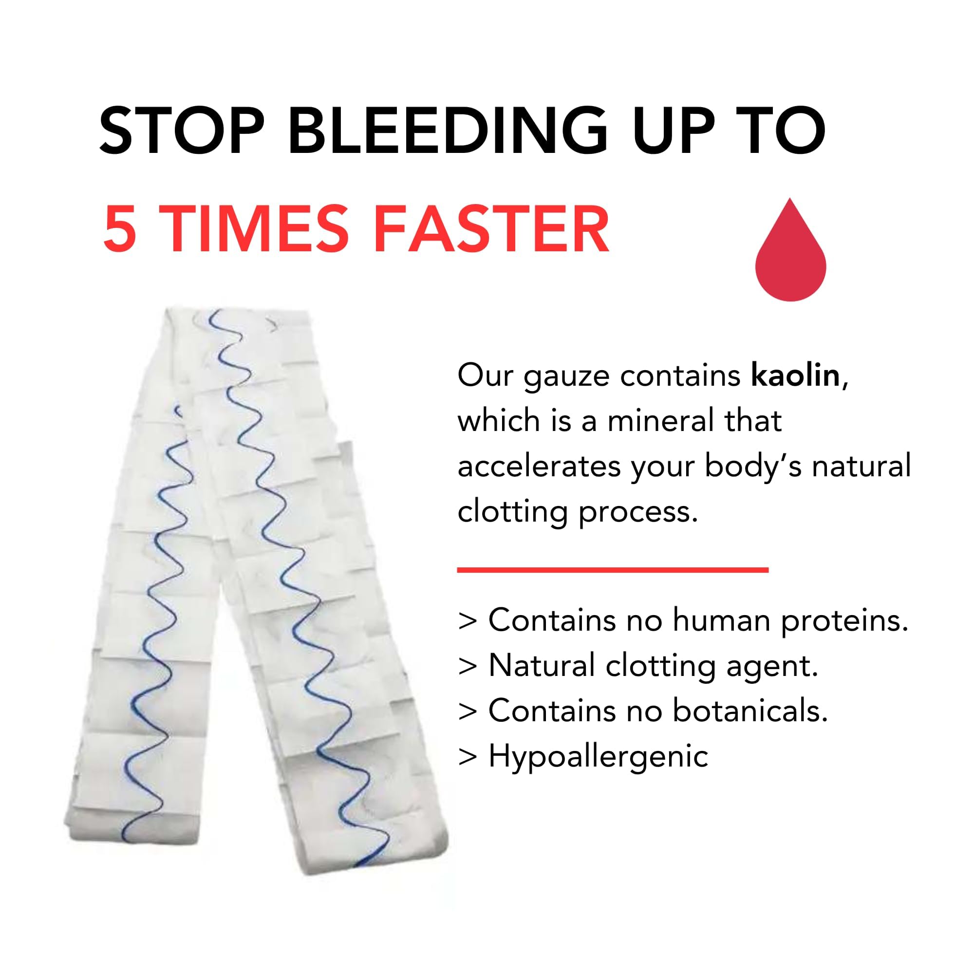 Charter Tactical Quick Clot Gauze supports hospital, EMS, and outdoor professionals alike.