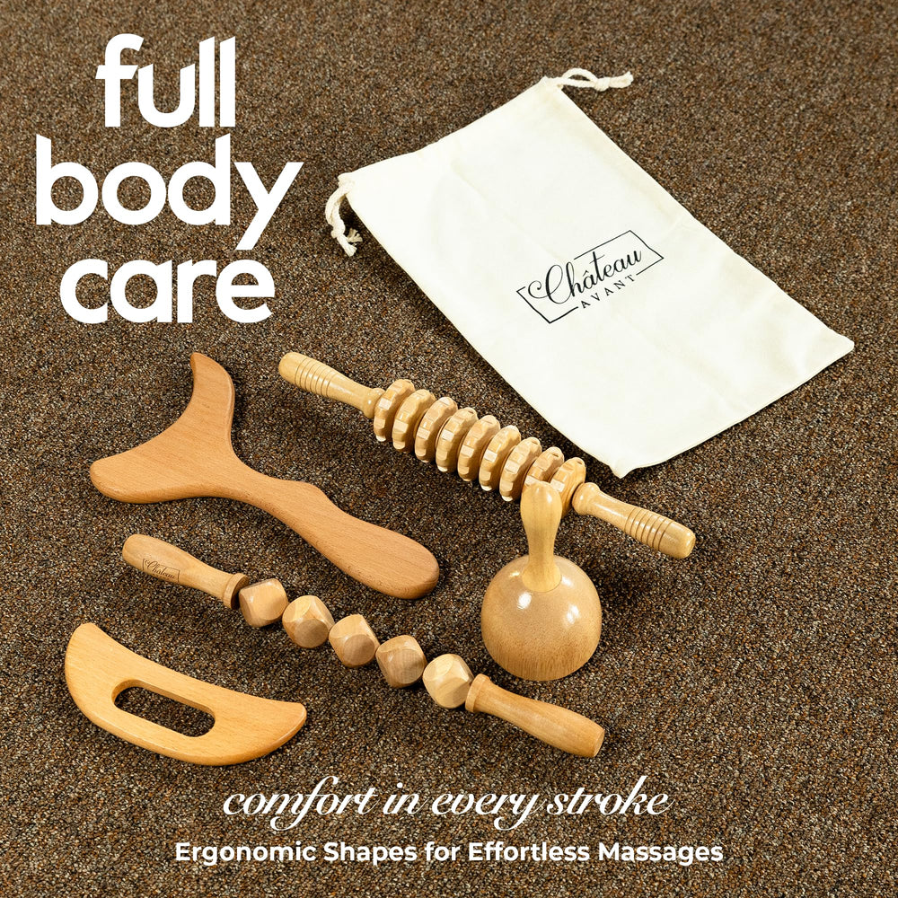 Château Avant ergonomic hand-fit design enhances comfortable massage