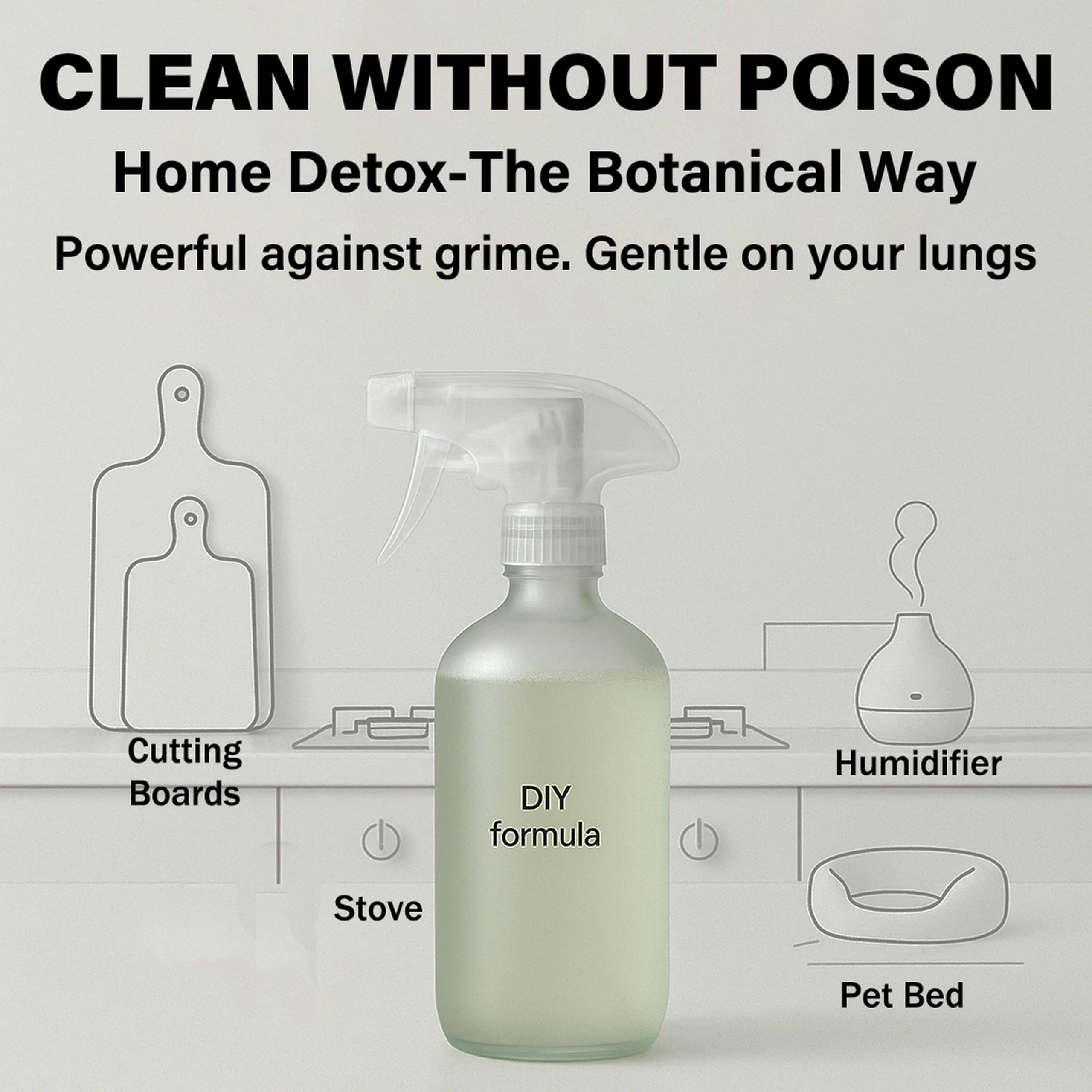 CHDGSJ Tea Tree Oil applied to scalp for balance and cleanse