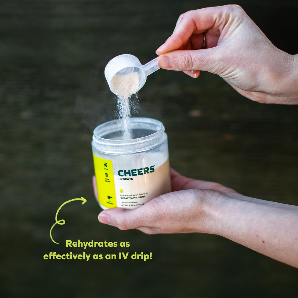 Cheers Classic Combo electrolyte formulation shown for hydration support