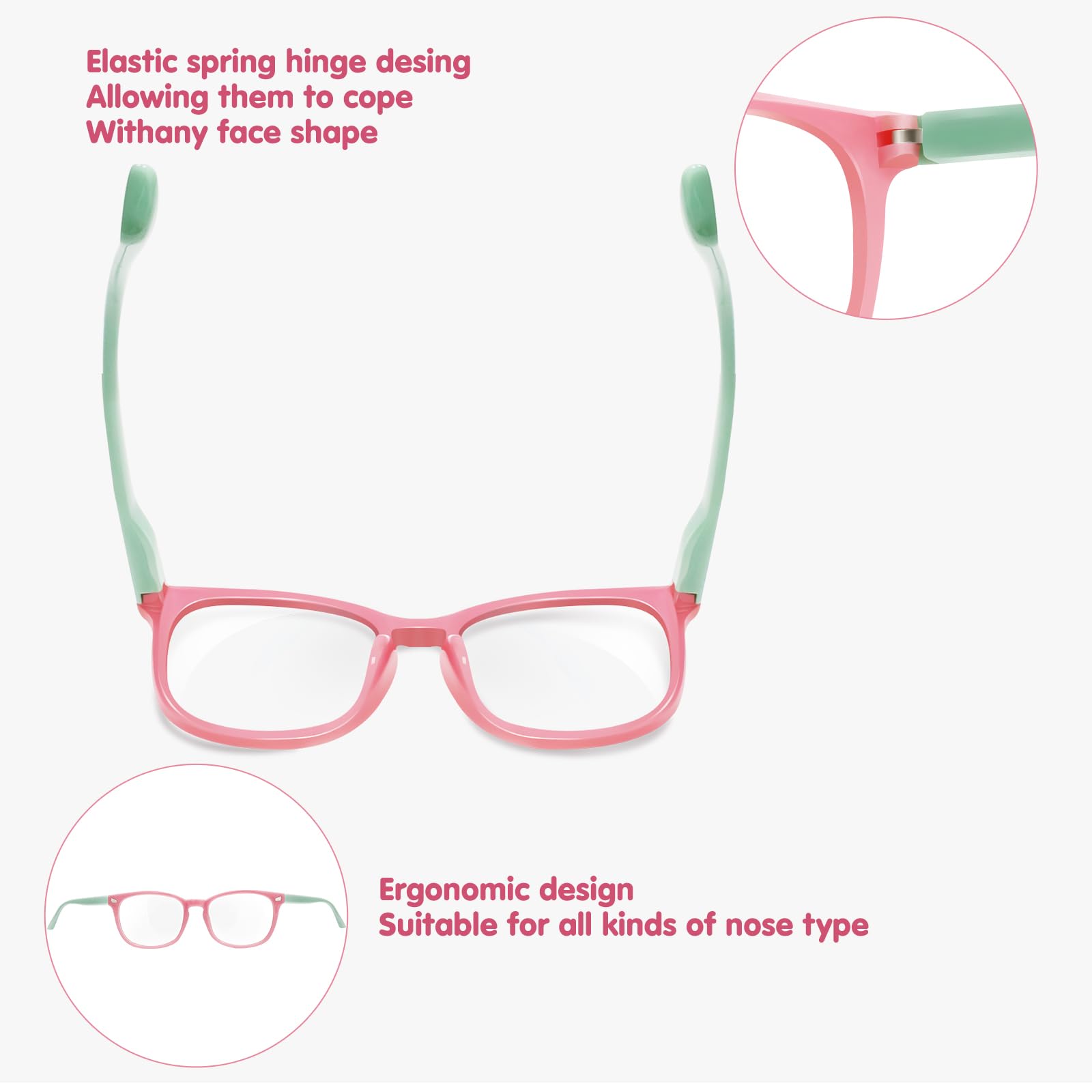 CHEERS DEVICES anti-glare blue light glasses support calm screen time.
