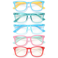 CHEERS DEVICES blue light glasses for kids front view reduces screen glare during homework