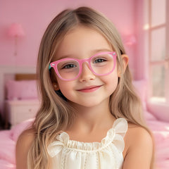CHEERS DEVICES blue light glasses for kids side view comfortable fit for gaming