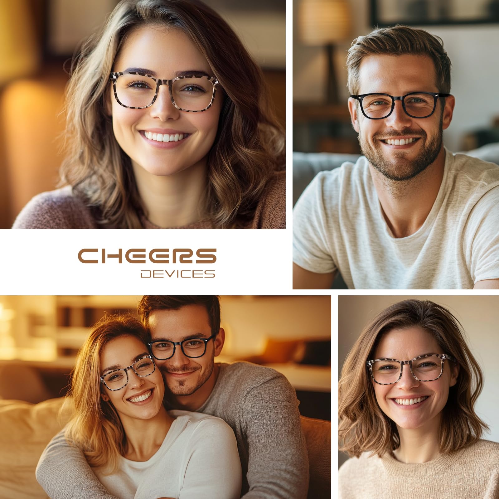 CHEERS DEVICES 3.0x women's fashion reading glasses, lightweight comfortable for daily wear.