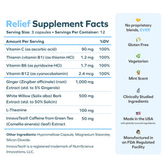 Cheers Relief white willow bark in natural blend