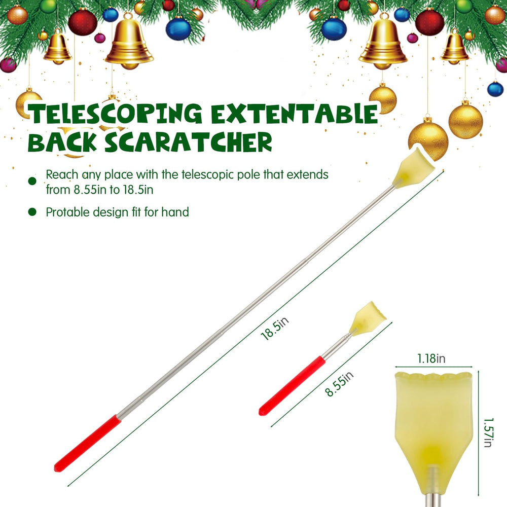 Chengu back scratcher orange extended for easy portability