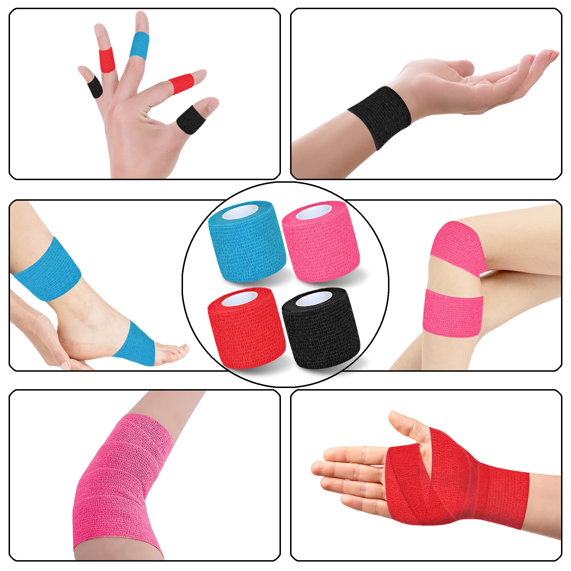 Chewarelly skin color wrap blends discreetly while providing secure self-adhesion