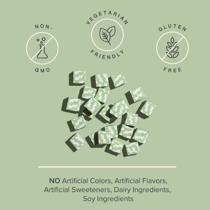 Chewsy Peaceful Sleep individually wrapped mint chews for on-the-go use