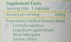 Kidney Chi capsules close-up showing herbal support for urinary tract comfort
