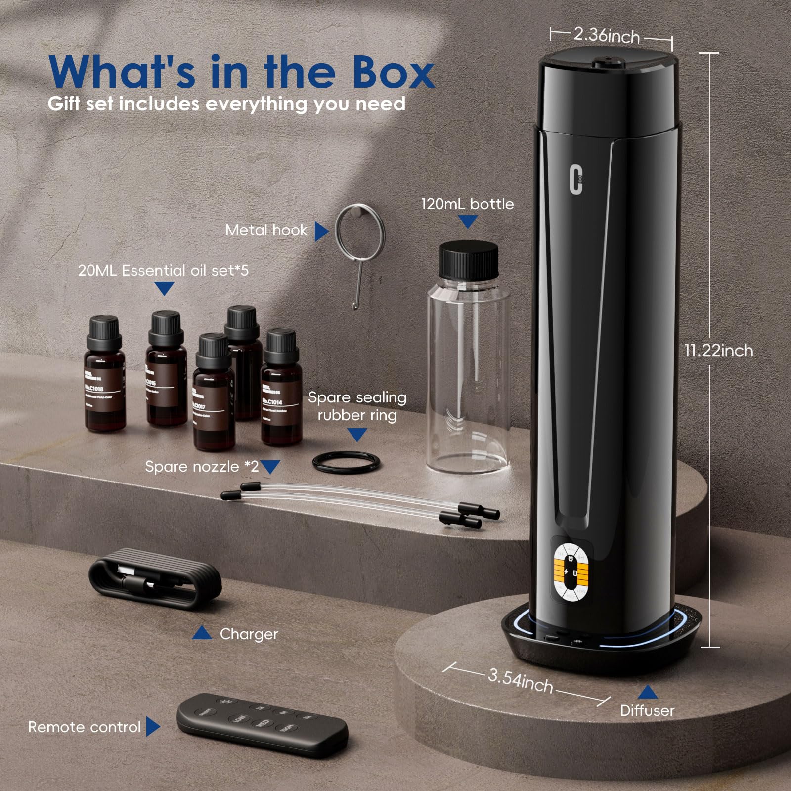 Chicsong replaceable atomizer core for easy maintenance.
