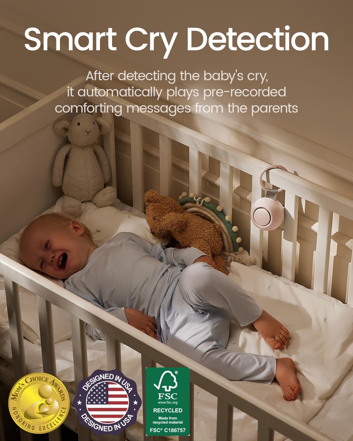 CHICWAY 18 soothing sounds to help baby drift asleep