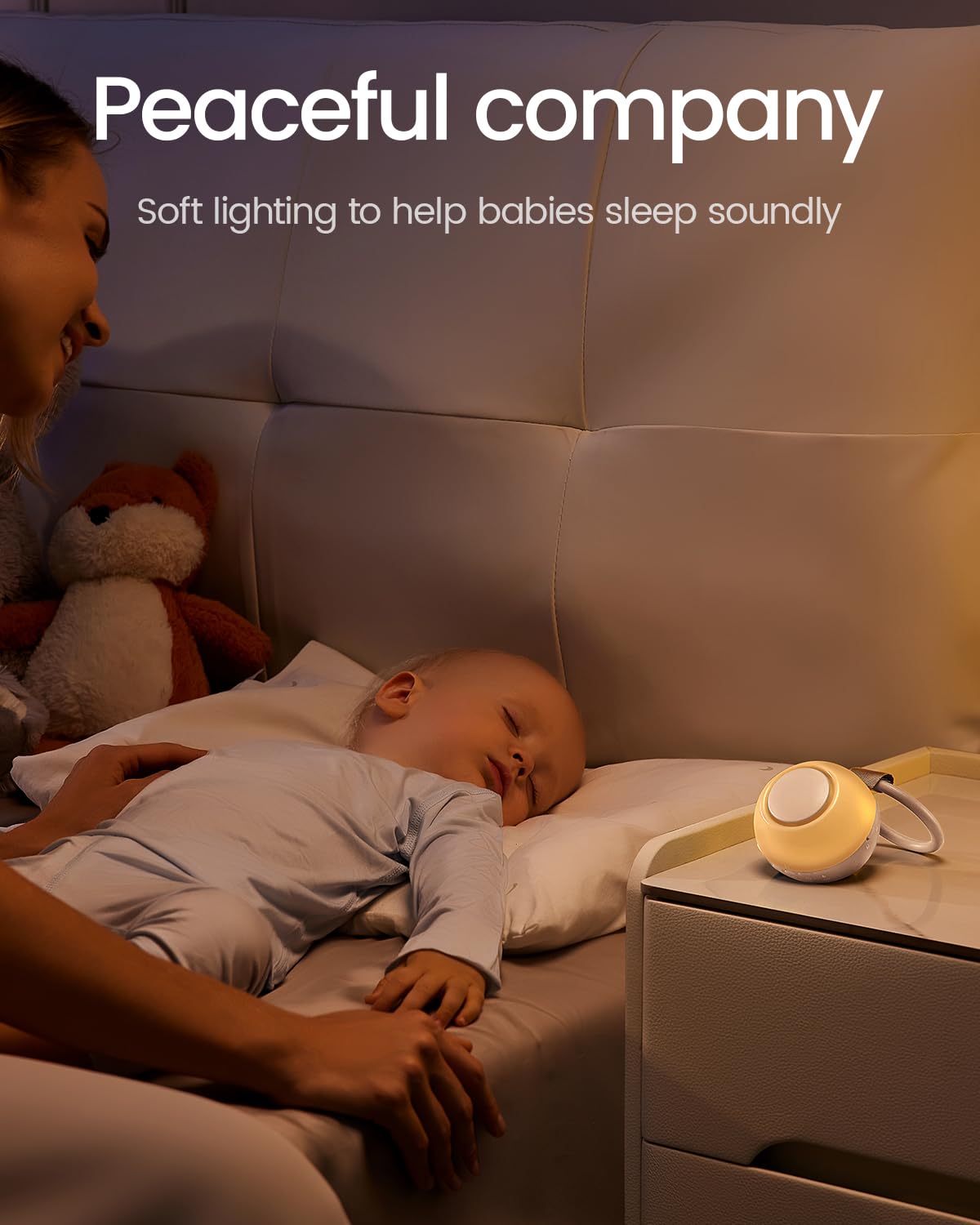 CHICWAY Bluetooth function for streaming music with built-in baby sounds