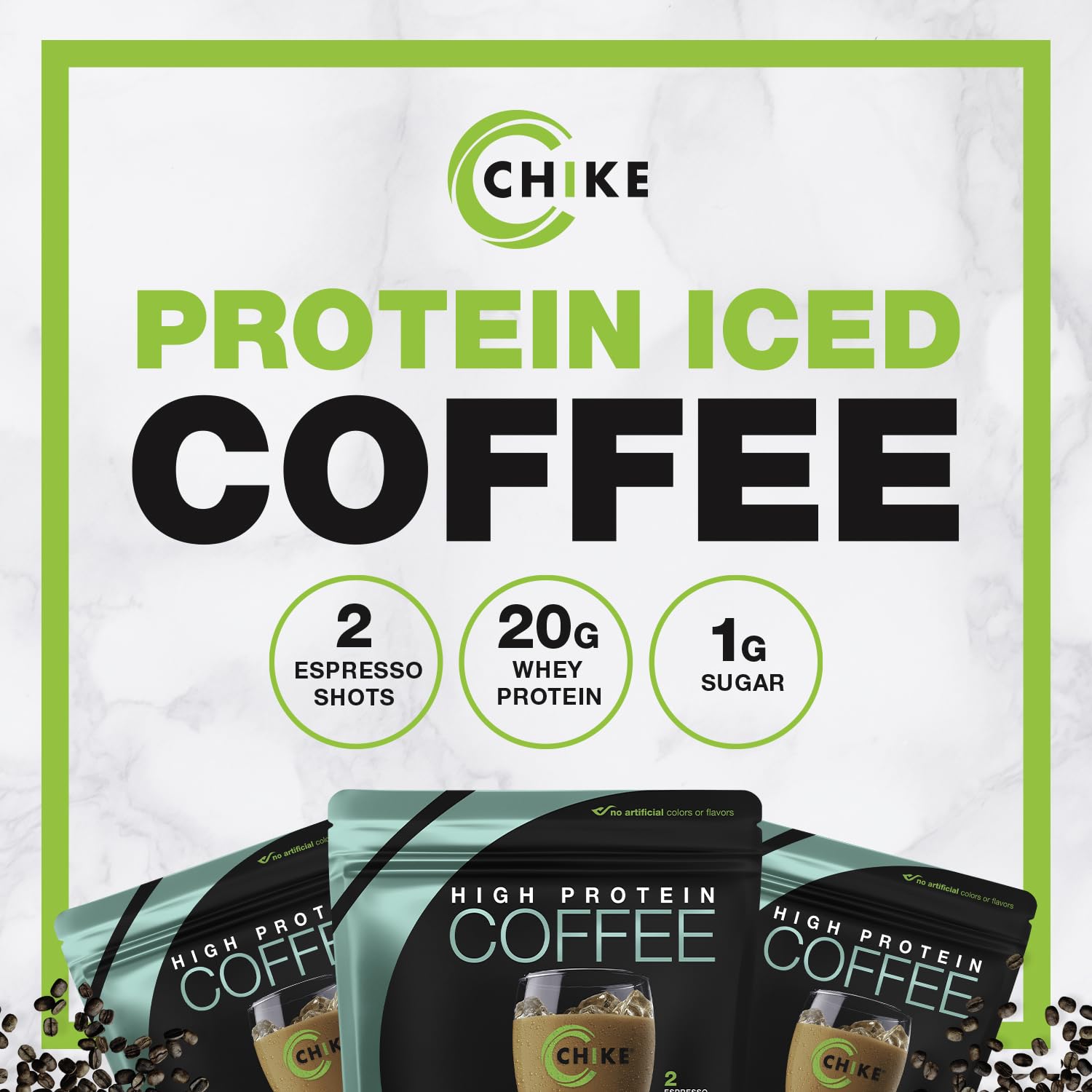 CHIKE Mocha Mint close-up shows espresso layers and creamy texture.
