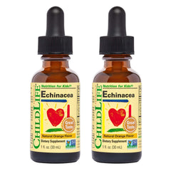 CHILDLIFE ESSENTIALS Echinacea for Kids bottle, gentle immune support for infants and children.