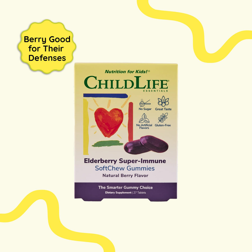 CHILDLIFE ESSENTIALS pack of 27 berry-softchews designed for kids