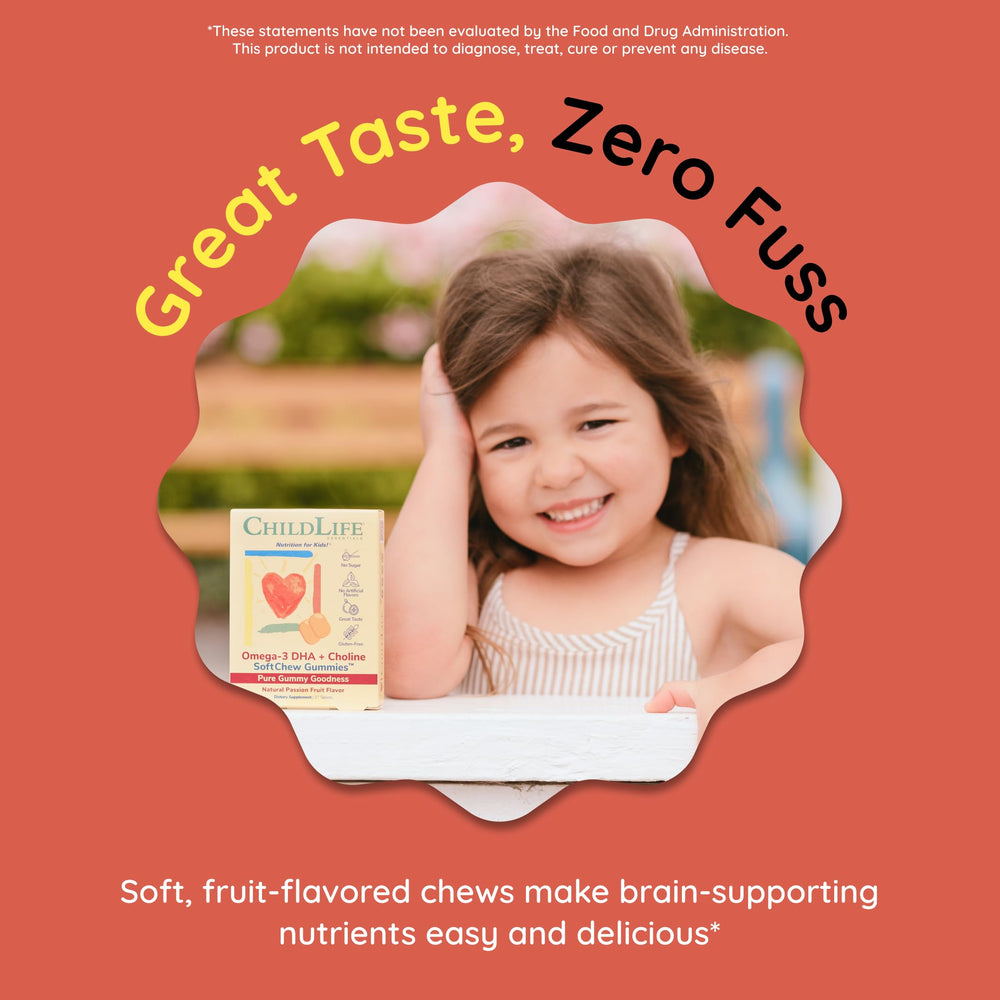 CHILDLIFE ESSENTIALS gummies on shelf with kid-friendly packaging
