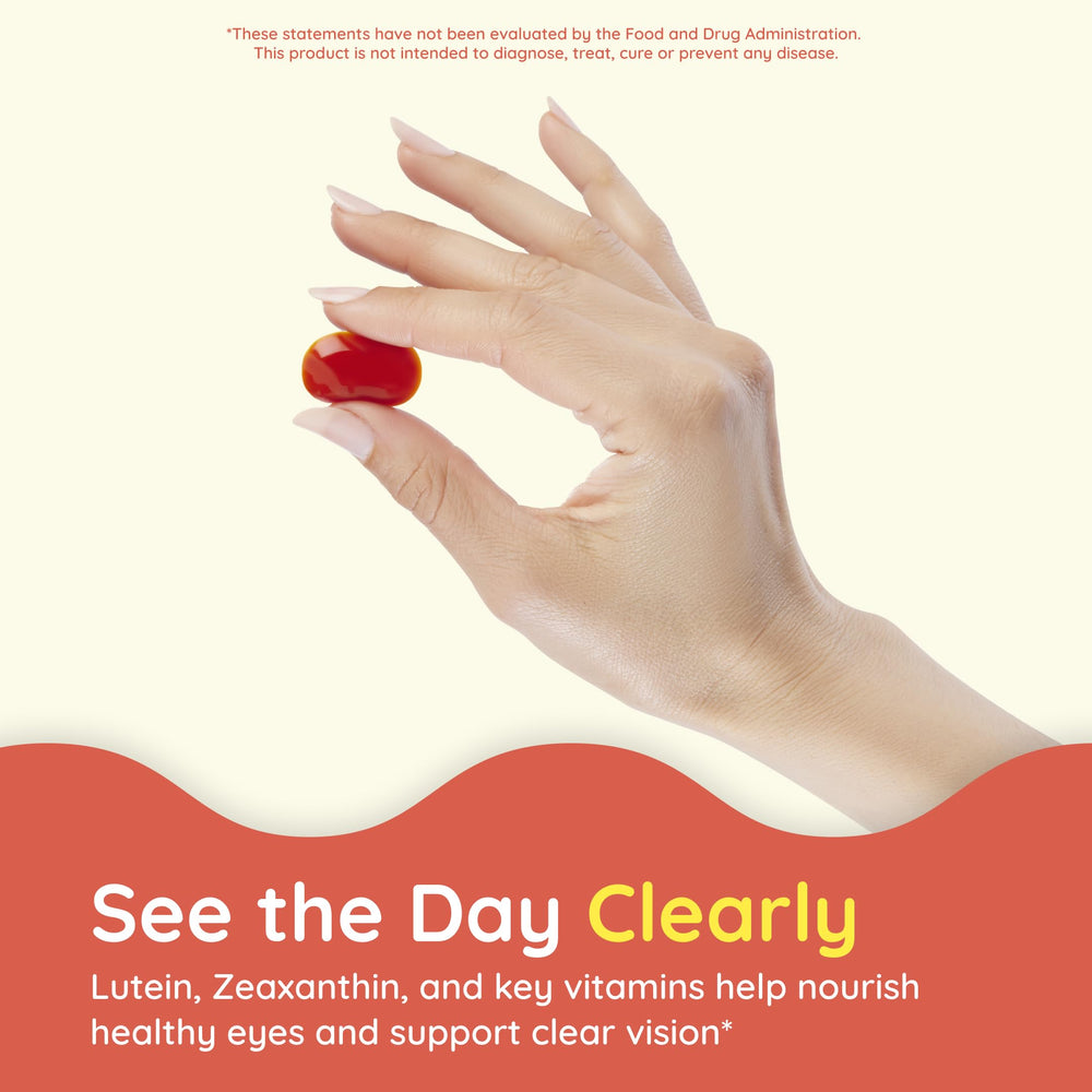 CHILDLIFE ESSENTIALS SoftMelt dosing illustration for daily use.