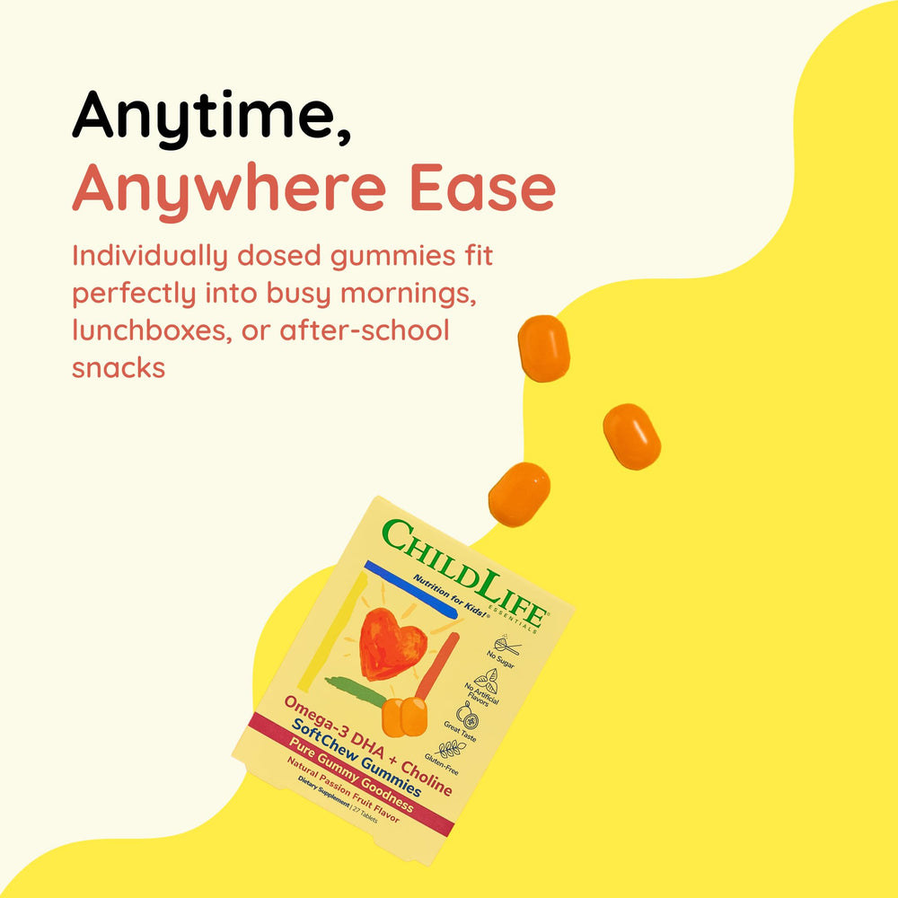 CHILDLIFE ESSENTIALS jar close-up captures vibrant gummy color