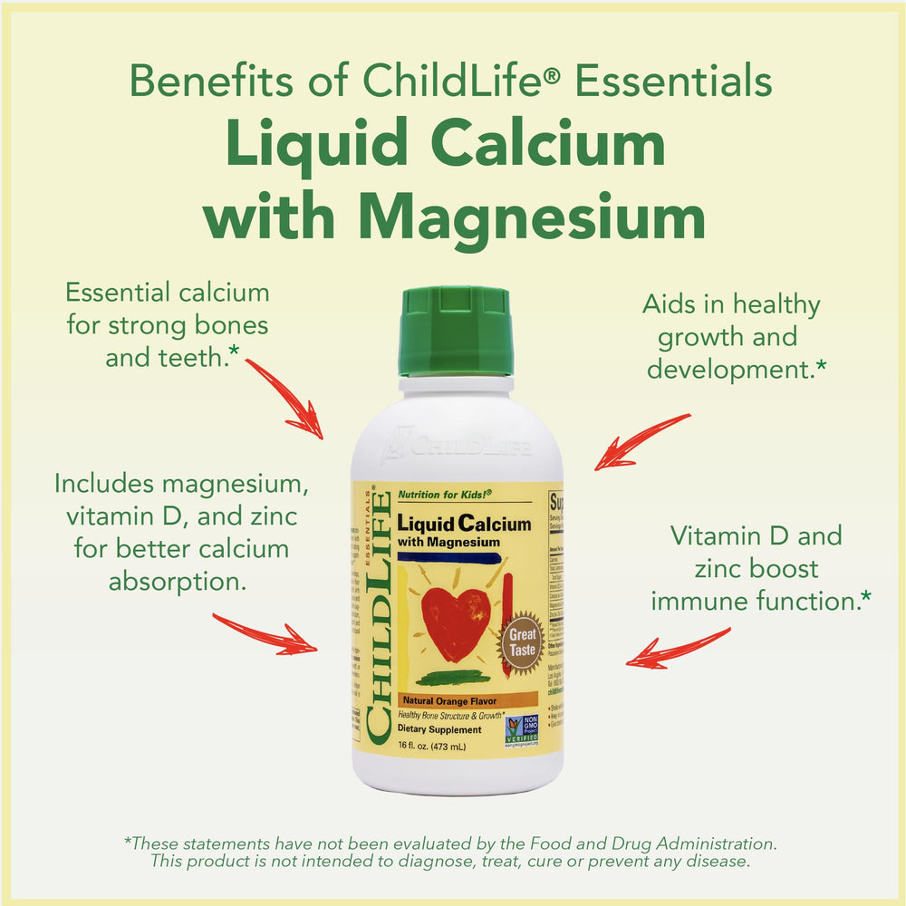 CHILDLIFE ESSENTIALS kid-friendly daily-dose bottle ready for school mornings.