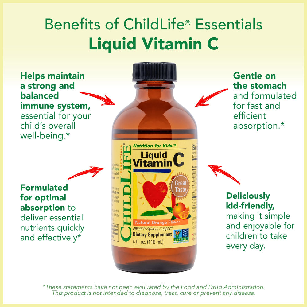 ChildLife Essentials non-GMO gluten-free label on the bottle
