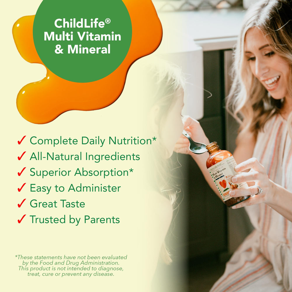 CHILDLIFE ESSENTIALS pack of four bottles for family use.