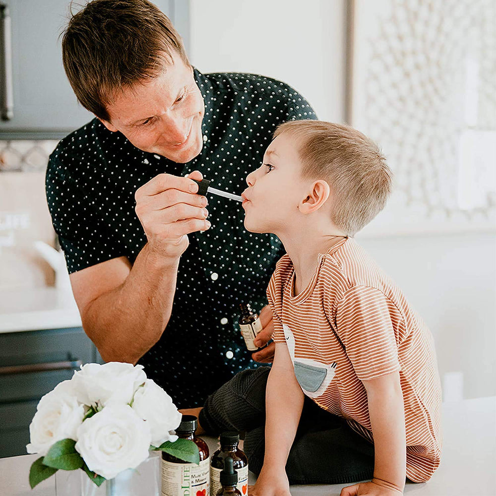 ChildLife Essentials Pediatrician-approved immune collection pack ready for family use.