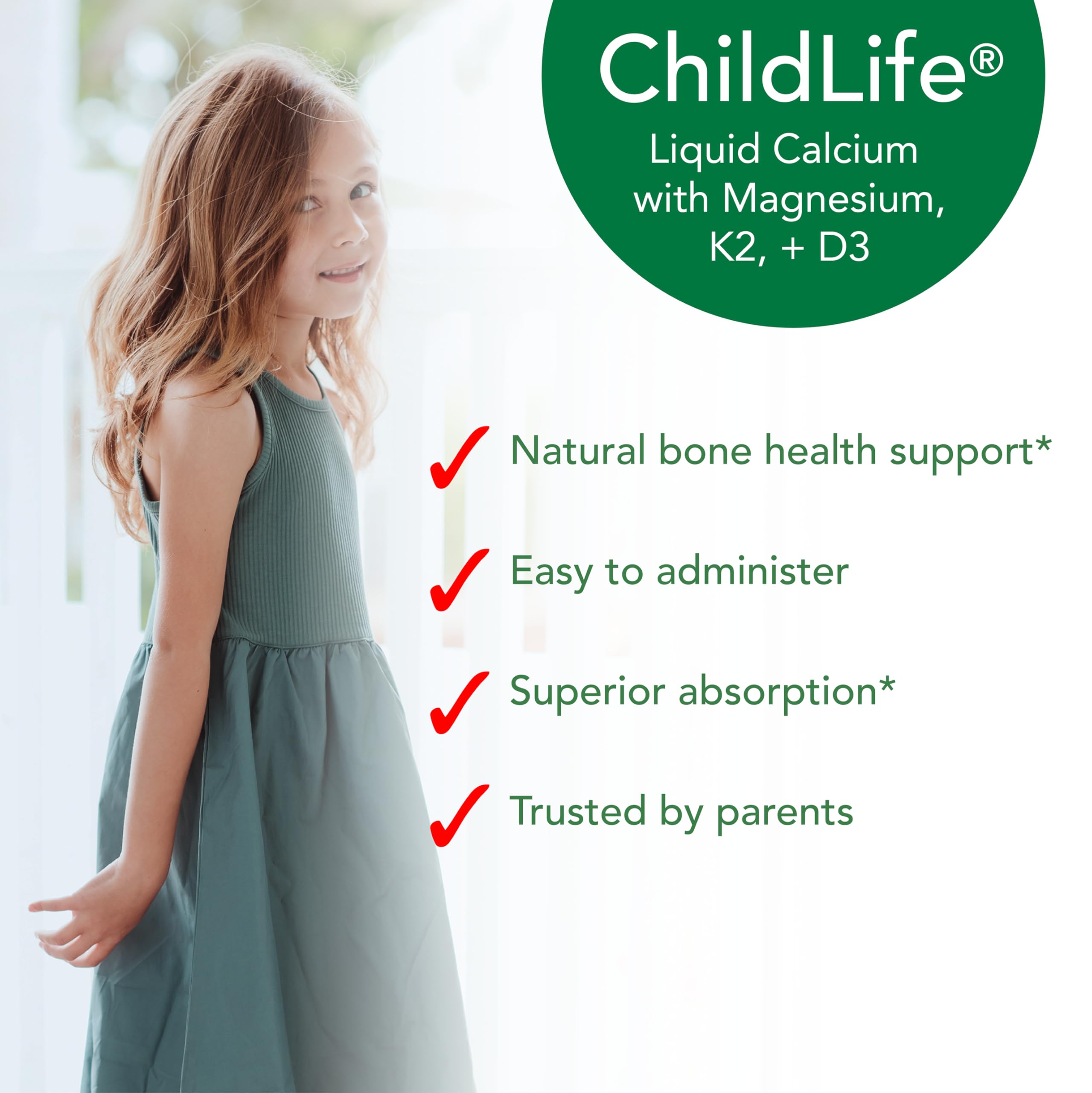 ChildLife Essentials preservative-free, non-GMO verified formula.