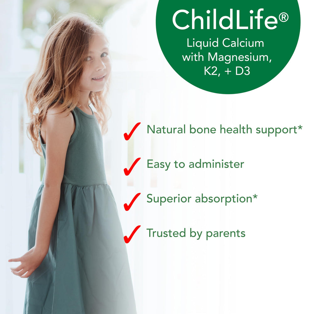 ChildLife Essentials preservative-free, non-GMO verified formula.
