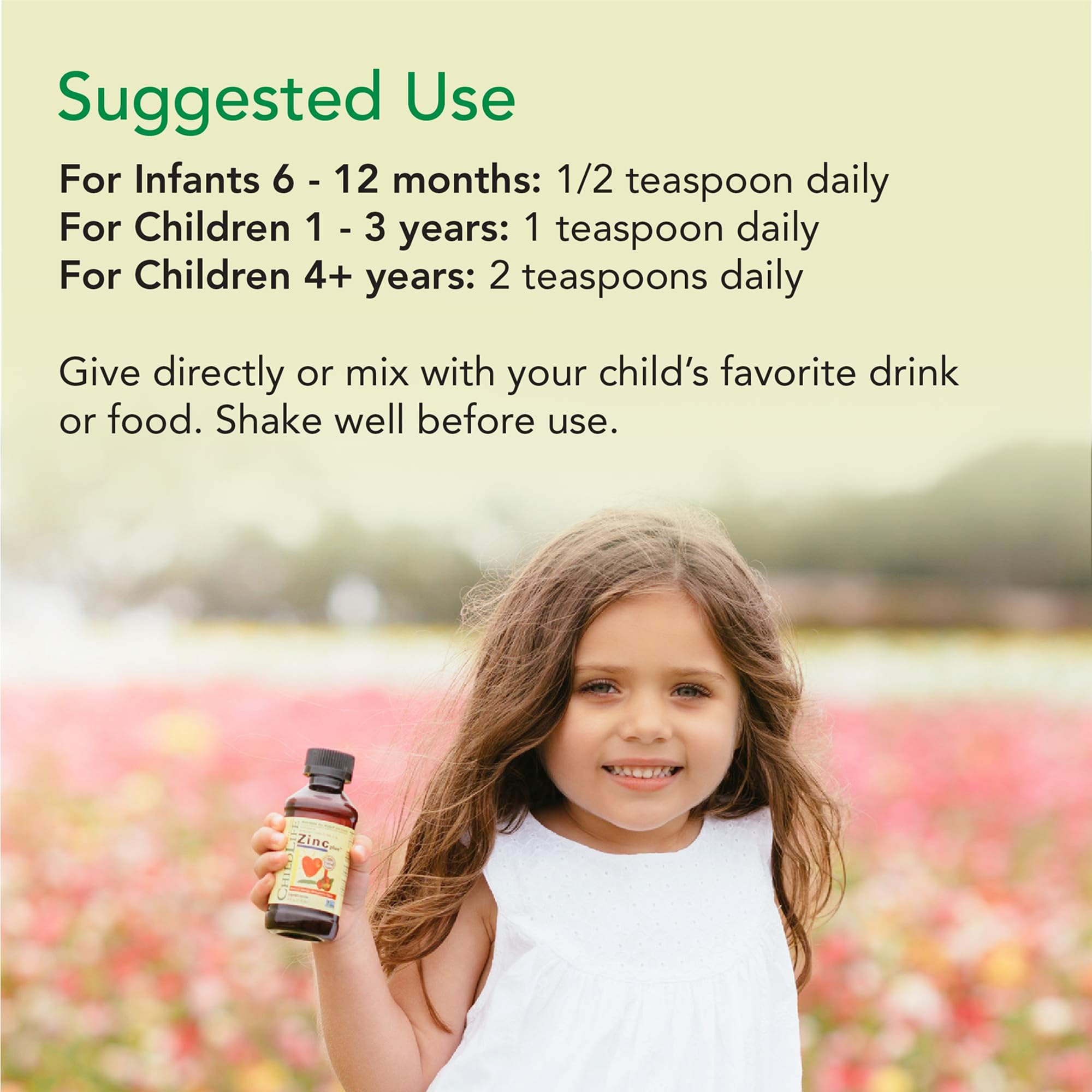 CHILDLIFE ESSENTIALS zinc plus bottle ready for daily routine.