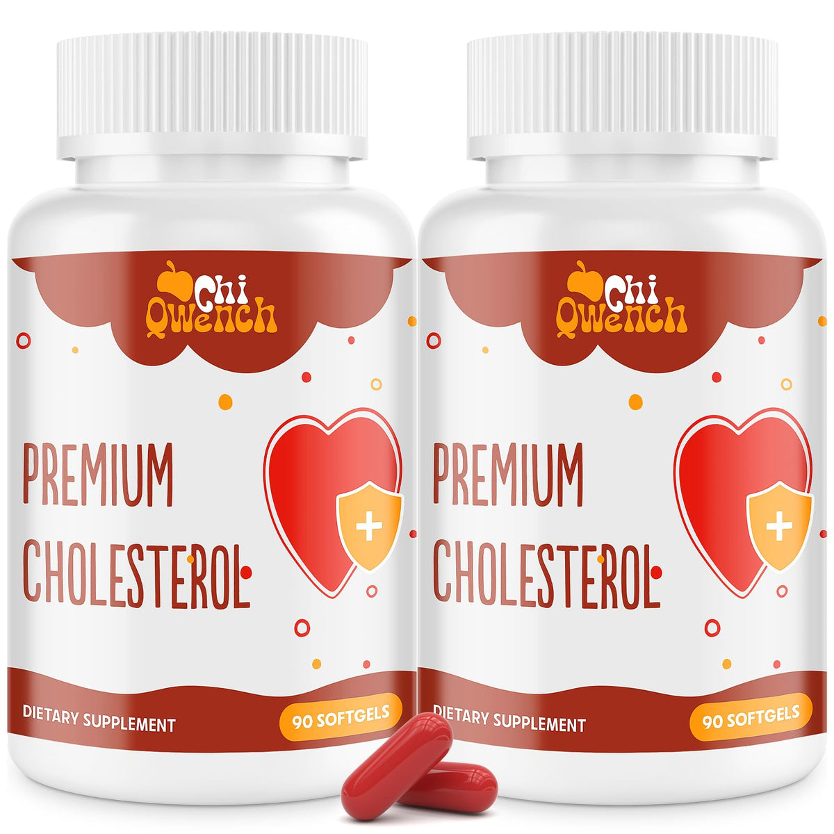 ChiQwench bottle with plant sterols supporting healthy cholesterol balance