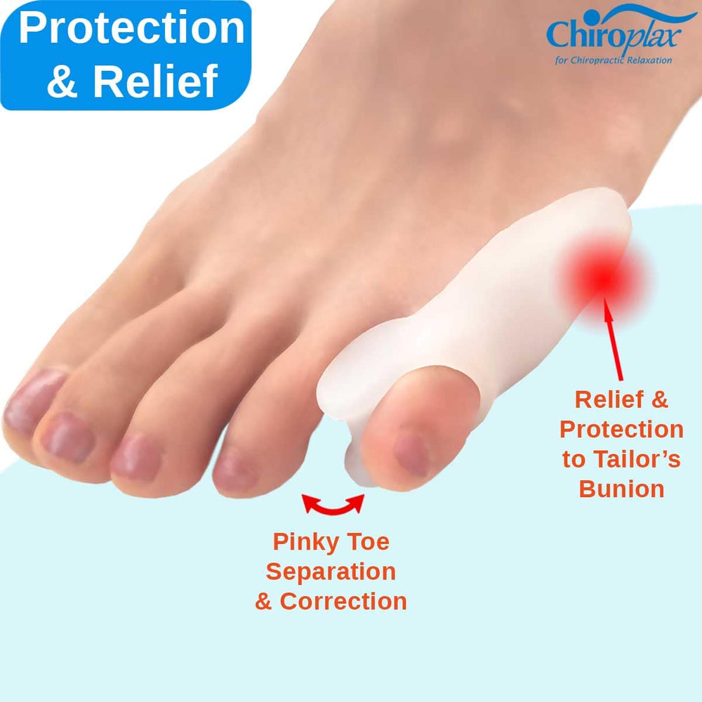 Chiroplax almohadilla gel suave, material flexible para uso diario.