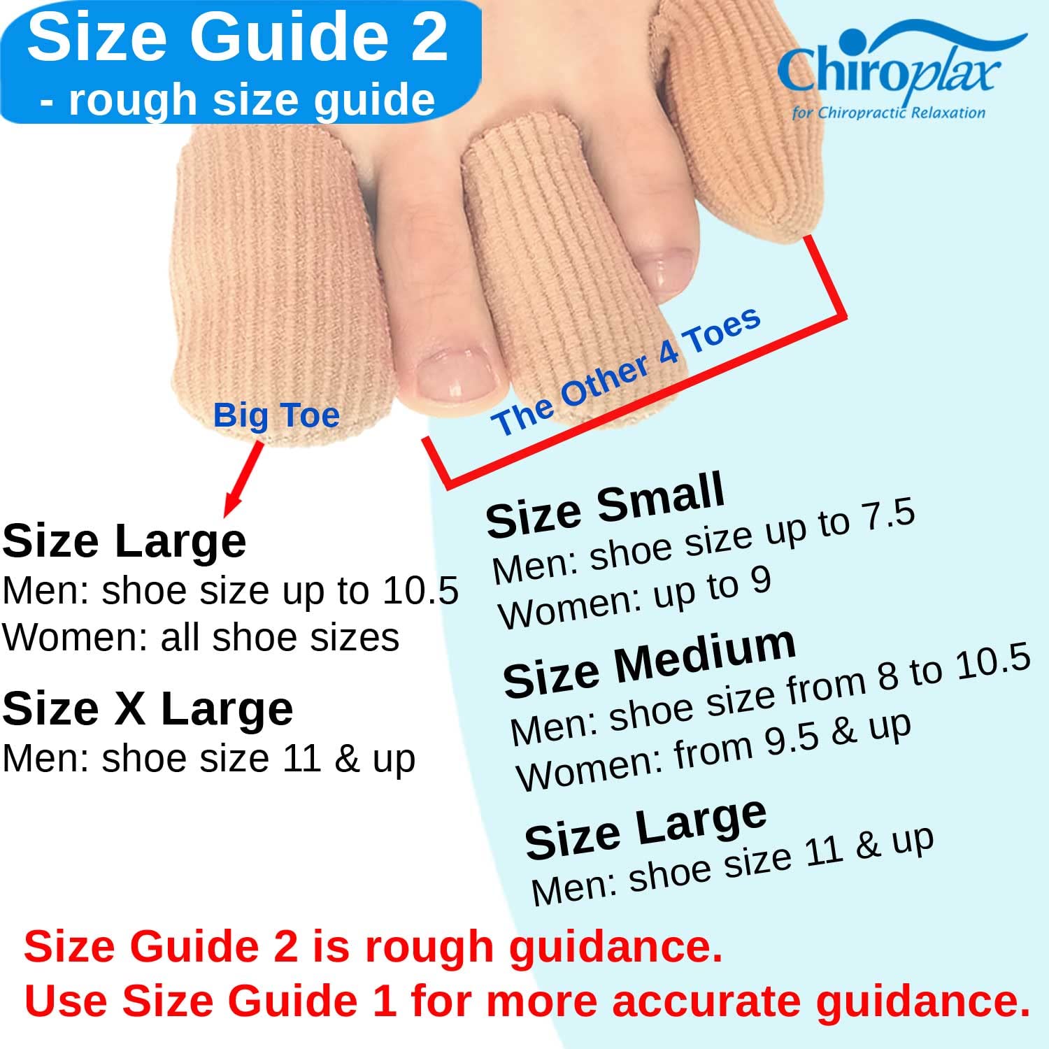 Chiroplax Toe Caps cushion bunions and hammertoes during daily wear