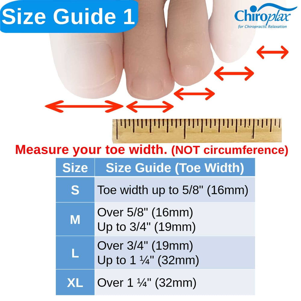 Chiroplax Toe Sleeves are cuttable and washable for flexible toe protection
