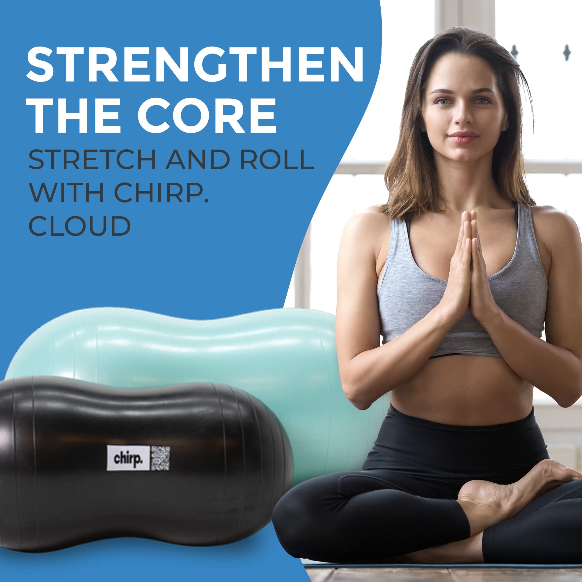 Chirp Cloud Peanut Mobility Ball Mint therapy use for sensory stability
