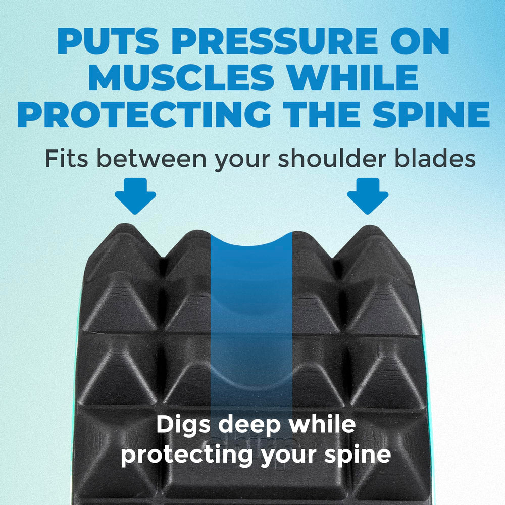 Chirp Wheel XR Acupressure supports spine decompression with controlled pressure