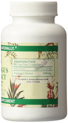 Chi's Enterprise asparagus extract label close-up highlights natural ingredients for daily use.