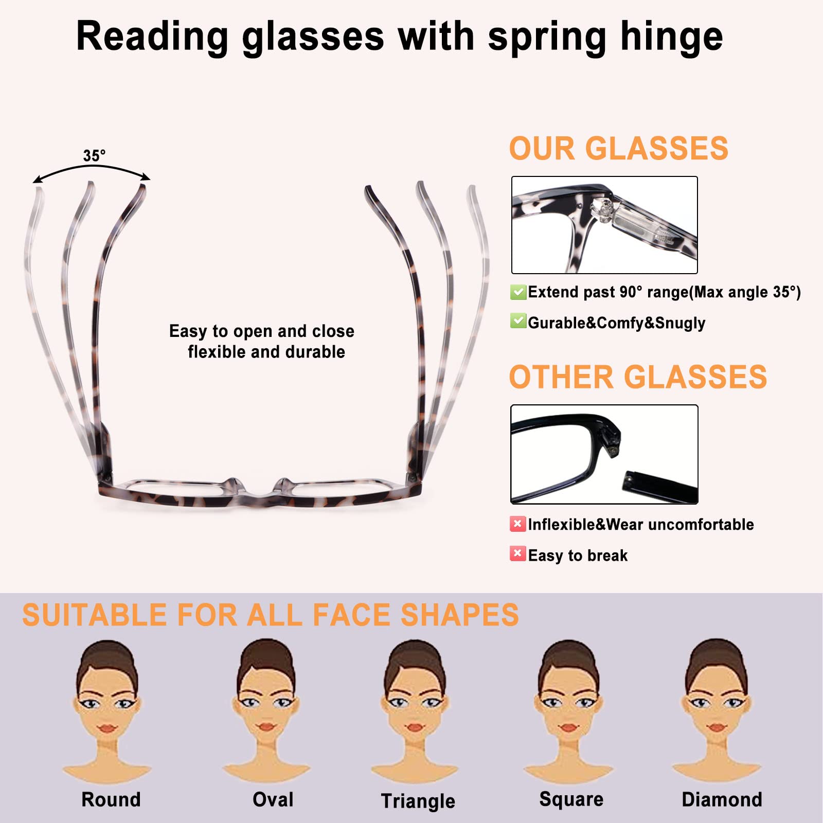 CHOFILORD blue light filter lenses with UV400 protection for screen time.