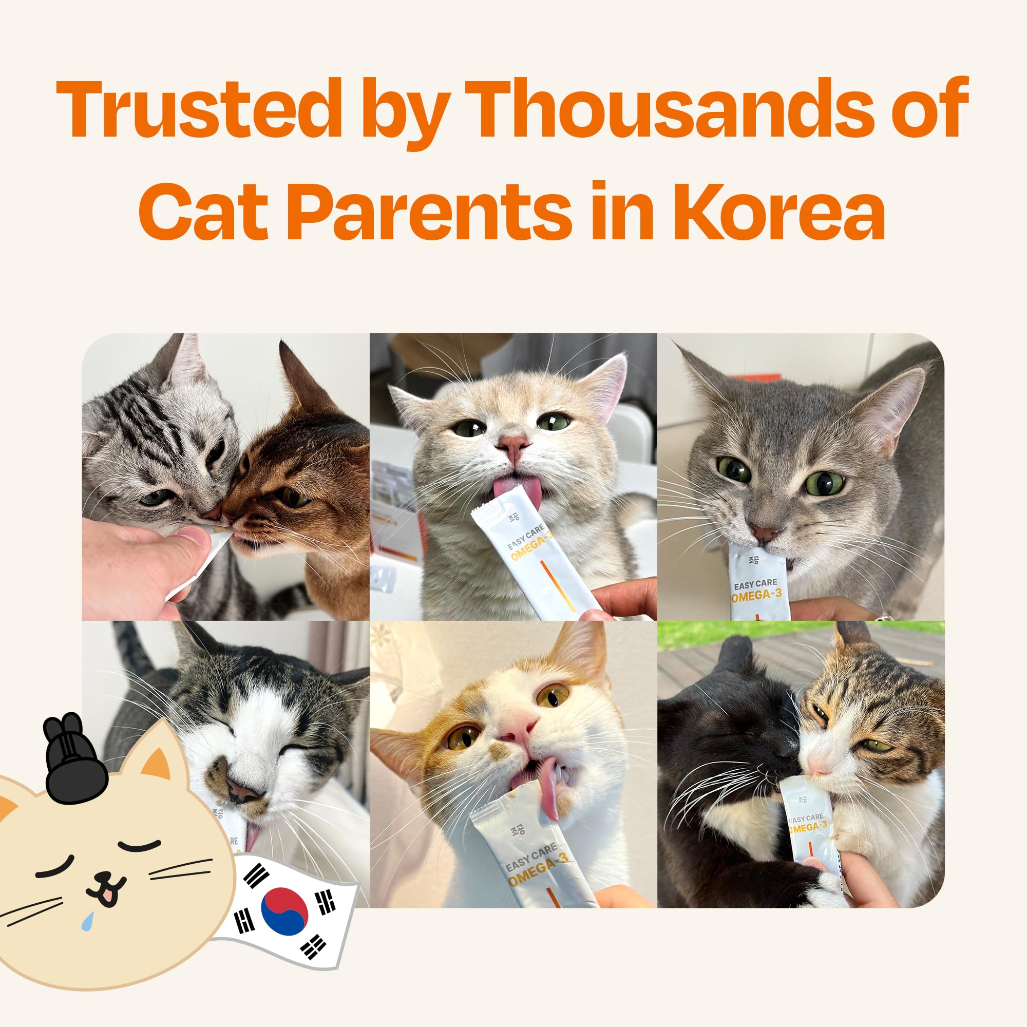 Chogong Easy Care Omega-3 glossy coat hint supports healthy-looking fur.