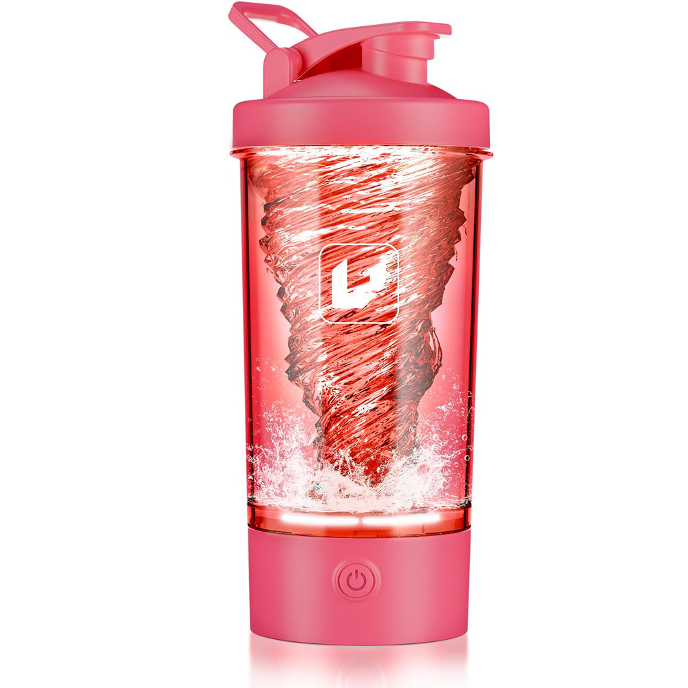 Cholas electric shaker RoseRed bottle 24oz BPA-free Tritan for on the go shakes