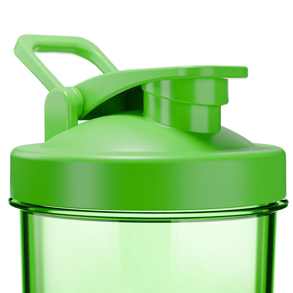 Cholas portable green shaker fits gym bags and travel routines