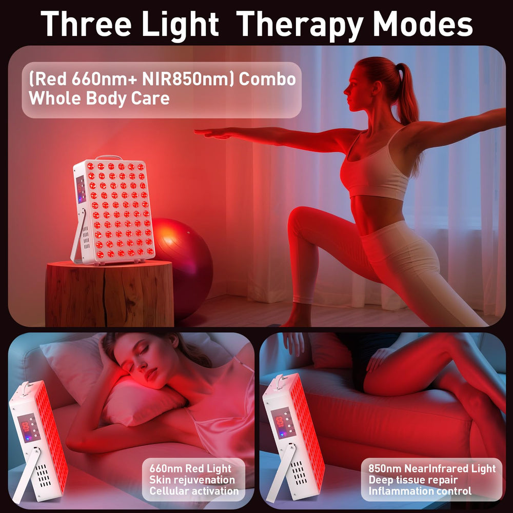 Cholas red light panel full body session demonstrates versatile wellness