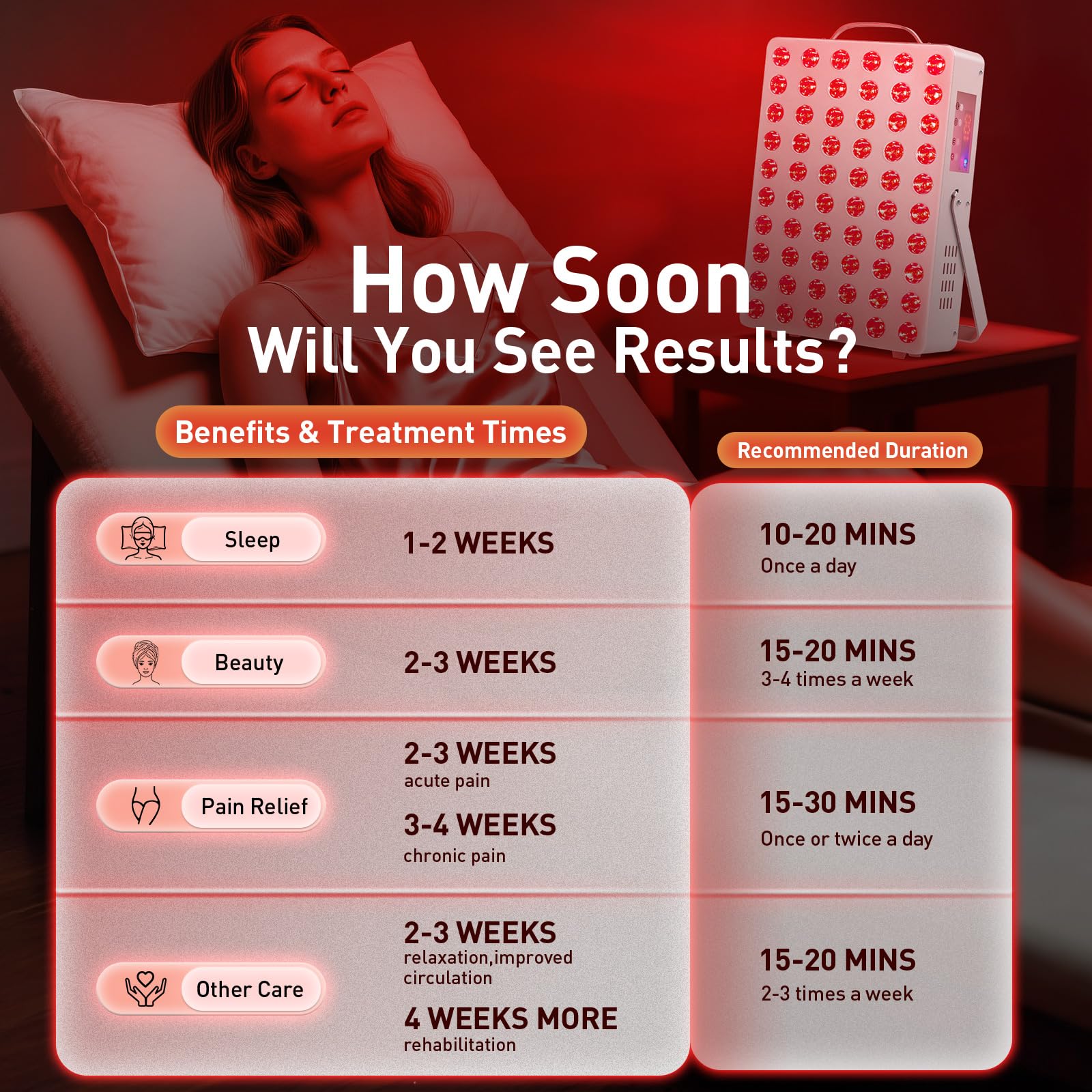 Cholas red light panel white casing complements modern spaces