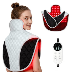 Cholas red light therapy belt targets the neck with soothing warmth