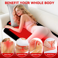 Cholas dual wavelength 660 and 850 nm for versatile light therapy on the mat