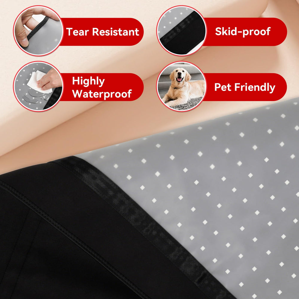Cholas large 74x33.5 inch mat fits into most wellness spaces