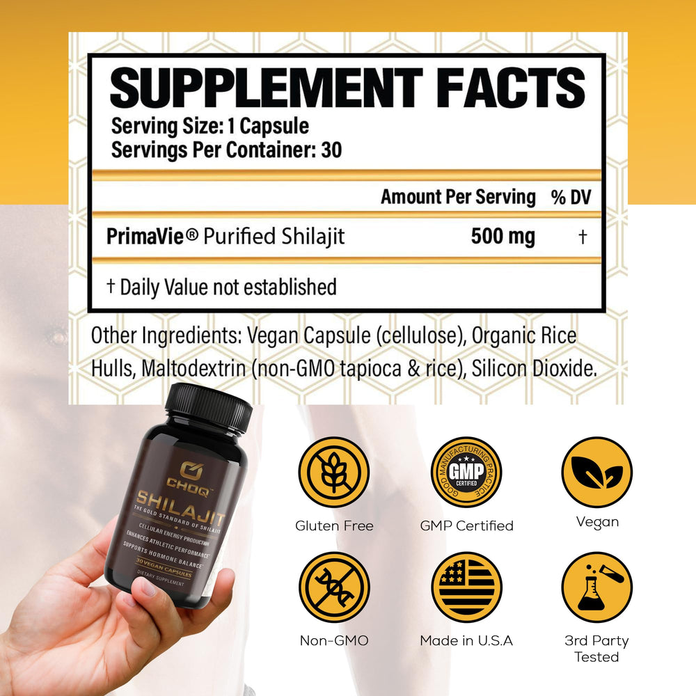 CHOQ Shilajit lifestyle shot with active adults seeking focus