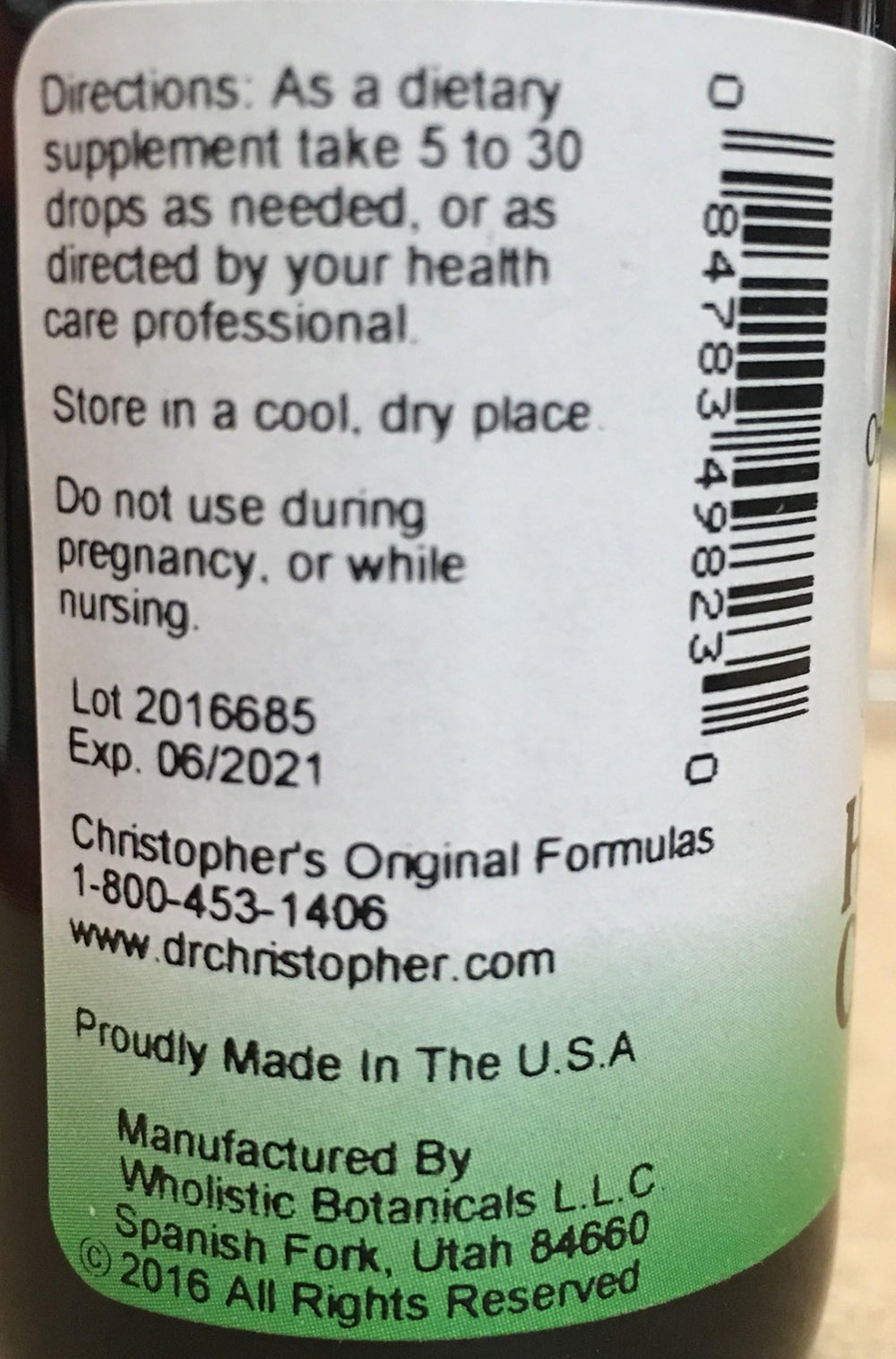 Close-up of Hormonal Changease liquid showing smooth texture and quick absorption