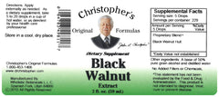 Christopher's Original Formulas Black Walnut Extract drops offer versatile administration