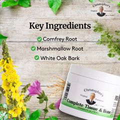 USA-manufactured label emphasizes natural ingredients and quality standards.