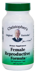 Christopher's Original Formulas female reproductive formula bottle for daily plant-based wellness